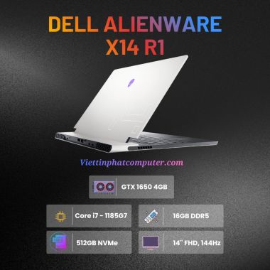 [Like New] Dell Alienware X14 R1 (Core i7 12700H, RAM 16GB, SSD 512GB, GeForce RTX 3050, Màn 14’’ FHD, 144Hz)