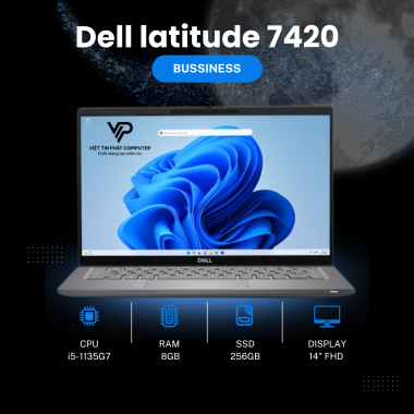 [ Like New ] Dell latitude 7420 / Intel Core i5 1135G7 / Ram 8G /  SSD 256G / Màn hình 14