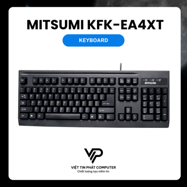 KEYBOARD MITSUMI KFK-EA4XT (BLACK)