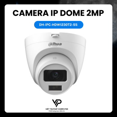 CAMERA IP DOME 2MP DAHUA DH-IPC-HDW1230T2-S5