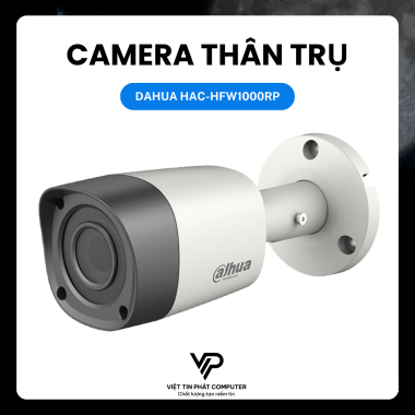 CAMERA THÂN TRỤ DAHUA HAC-HFW1000RP