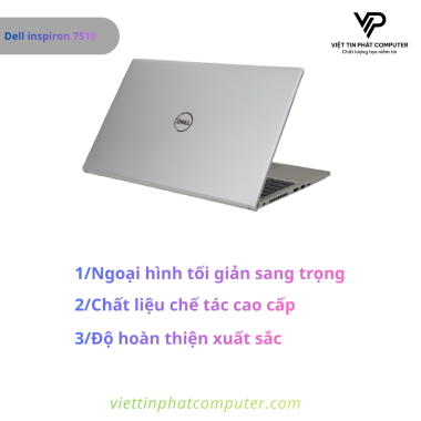 [ Like New ] Dell inspiron 7510 / Intel Core i7-11800H / Ram 16G / SSD 512G / RTX3050 4G / Màn hình 15.6
