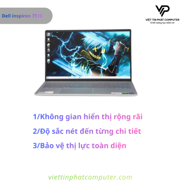 [ Like New ] Dell inspiron 7510 / Intel Core i7-11800H / Ram 16G / SSD 512G / RTX3050 4G / Màn hình 15.6
