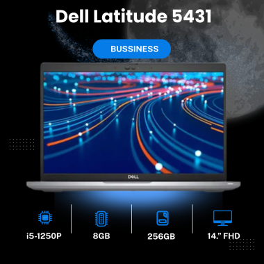 [Like New] Dell Latitude 5431/ Intel Core i5-1250P / RAM 8GB / SSD 256GB / 14 inch FHD