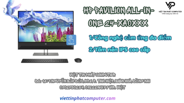 [ Like New ] HP Pavilion All-in-One 24-xa0xxx /  Intel Core i5-8400T / Ram 16GB / SSD 256GB  NVMe + 1TB HDD / Màn hình  23.8 inch FHD Cảm ứng