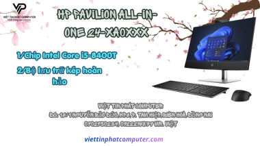 [ Like New ] HP Pavilion All-in-One 24-xa0xxx /  Intel Core i5-8400T / Ram 16GB / SSD 256GB  NVMe + 1TB HDD / Màn hình  23.8 inch FHD Cảm ứng