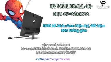 [ Like New ] HP Pavilion All-in-One 24-xa0xxx /  Intel Core i5-8400T / Ram 16GB / SSD 256GB  NVMe + 1TB HDD / Màn hình  23.8 inch FHD Cảm ứng