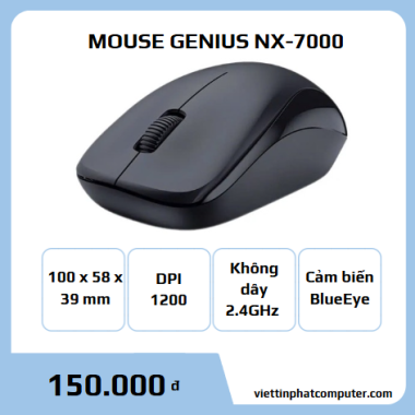 CHUỘT KHÔNG DÂY GENIUS NX-7000