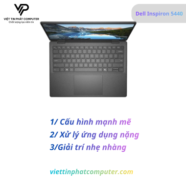 [New] Dell Inspiron 5440-5463BLK-PUS  Intel Core i5-1334U / Ram 8GB DDR5/ SSD 512GB /Màn hình 14.0