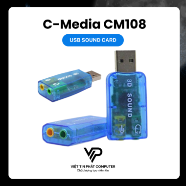 CARD ÂM THANH RỜI TECHNOTECH C-MEDIA CM108