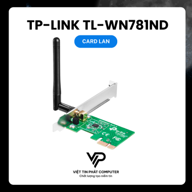 CARD WIFI TP-LINK TL-WN781ND PCI Express 150Mbps