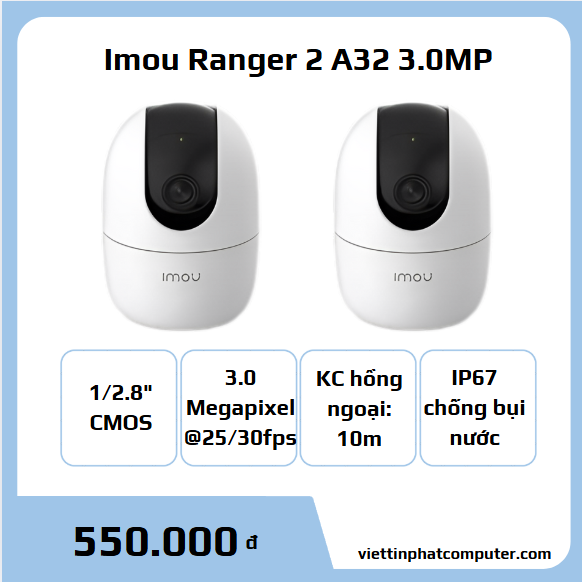 Camera Imou Ranger 2 A32 3.0MP