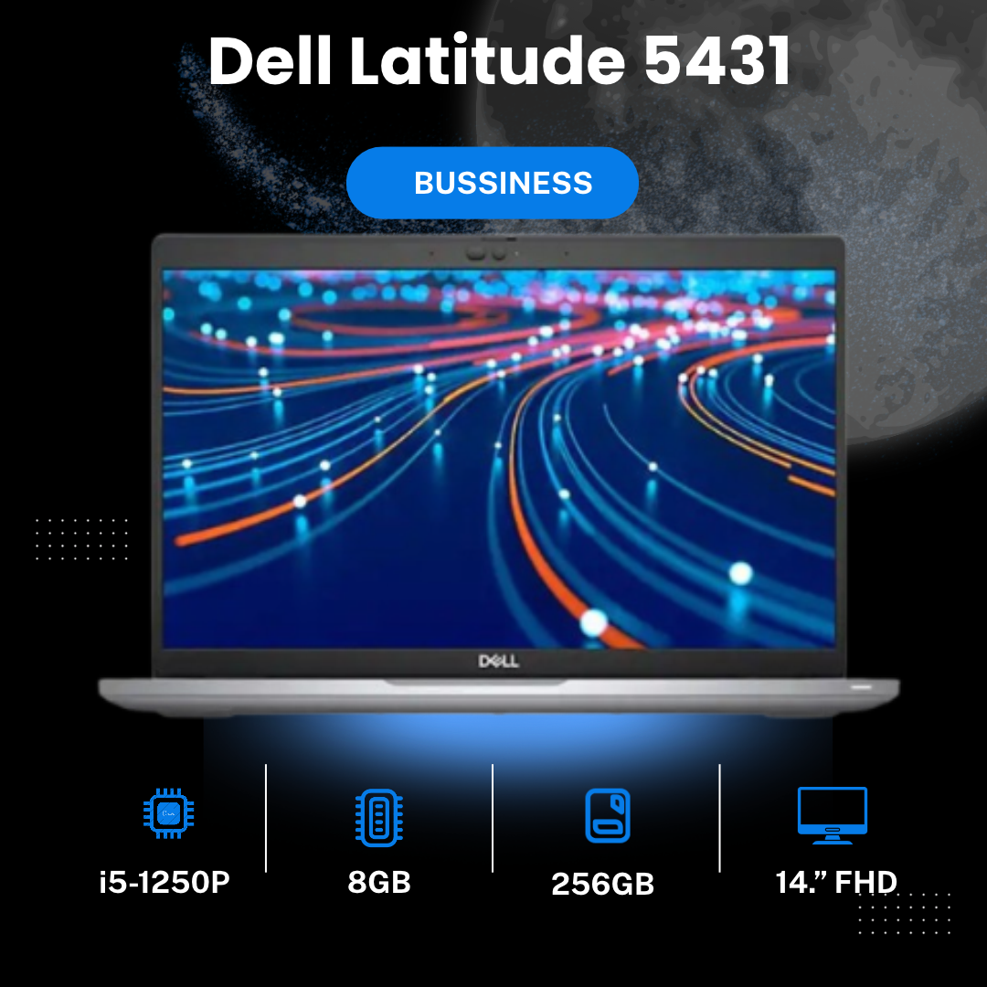 [Like New] Dell Latitude 5431/ Intel Core i5-1250P / RAM 8GB / SSD 256GB / 14 inch FHD