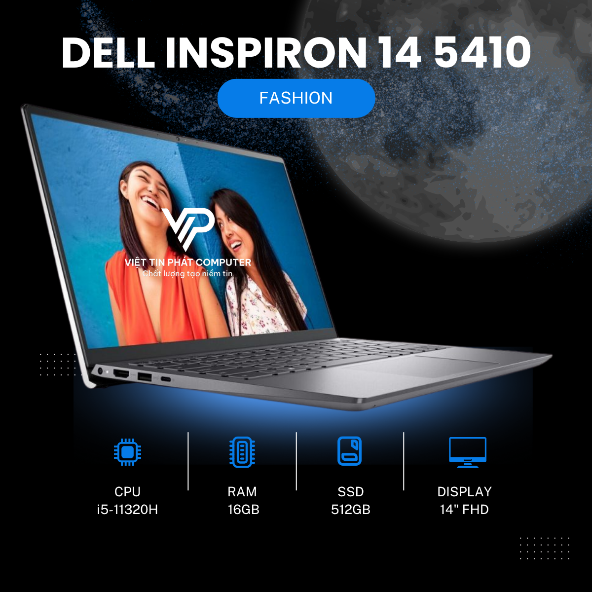 DELL INSPIRON 14 5410 i5-11320H | 16GB | 512GB | 14