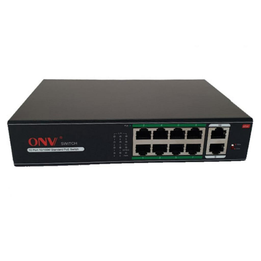 PoE Switch ONV ONV-H1108PSD 10-Ports 10/100Mbps