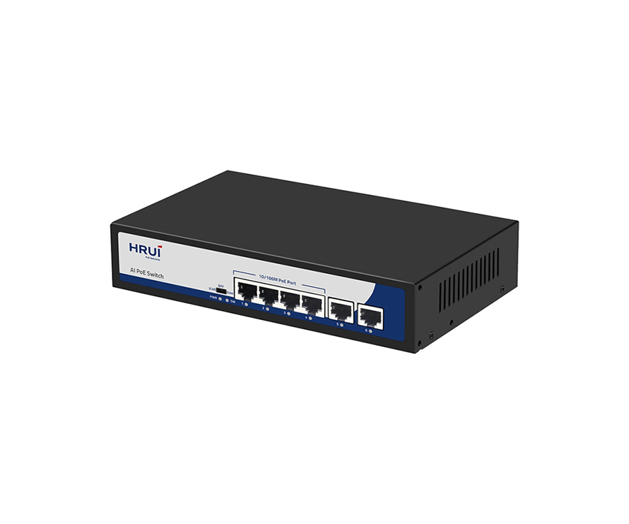 Switch POE 4 Port HR902-AF-42N