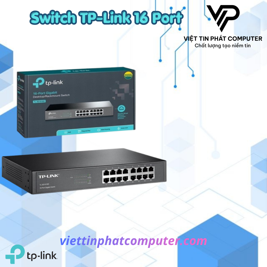 Switch 16-Port Gigabit TP-Link TL-SG1016D